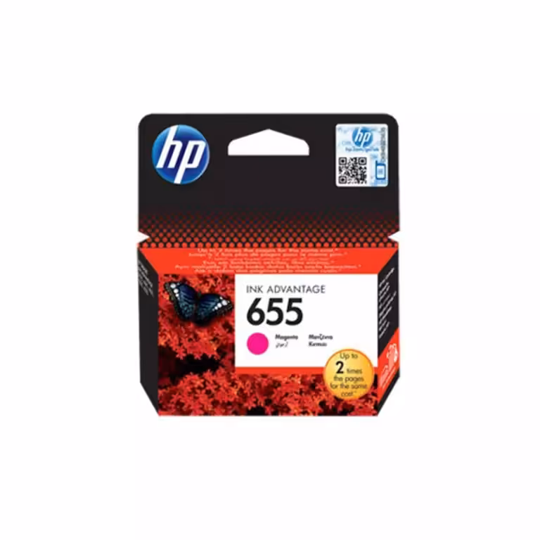 کارتریج جوهر افشان اچ پی655قرمز