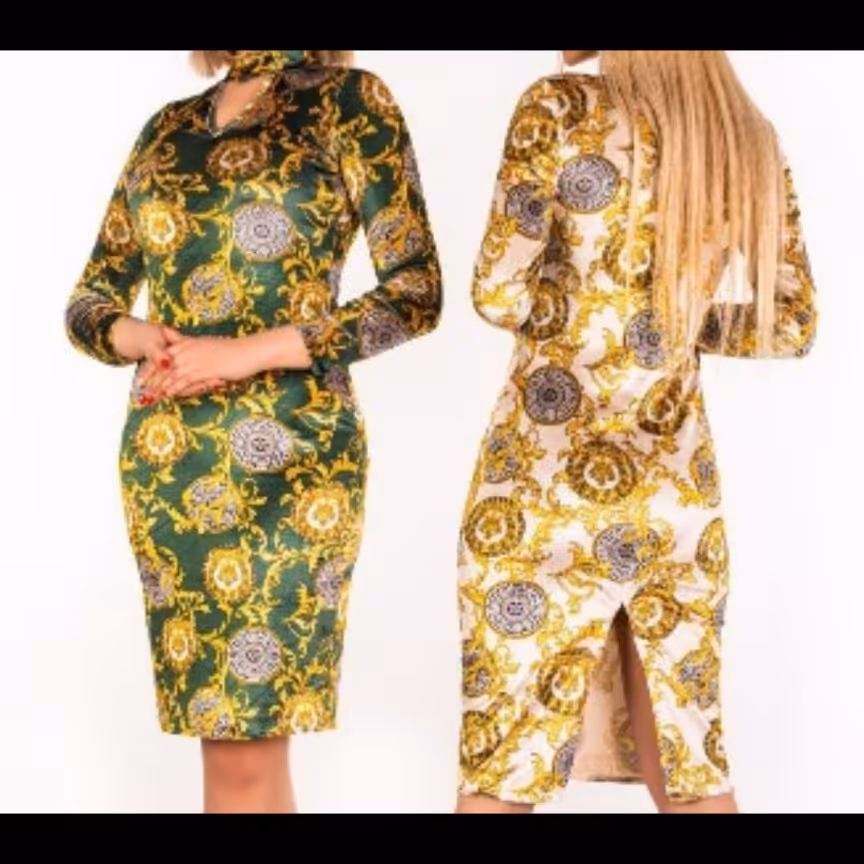 پیراهن بلند مخمل