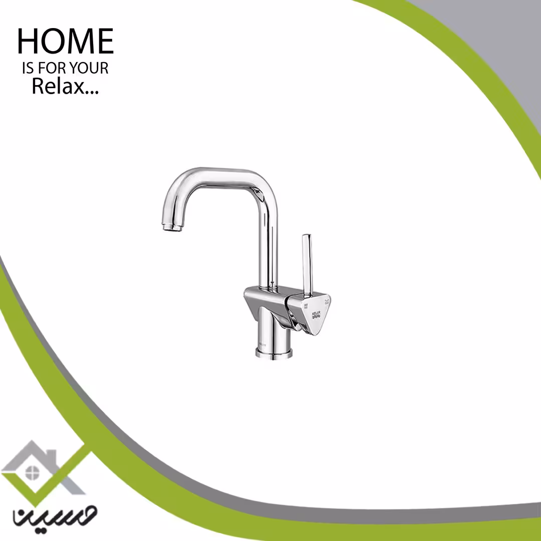 شیر روشویی علم دار کلار مدل برمودا(هزینه ارسال پس کرایه است)