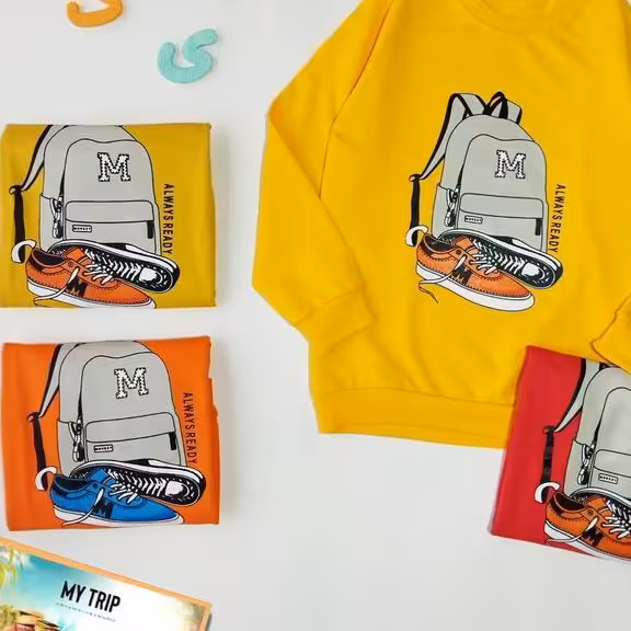 لباس بچه گانه کوله وکفش