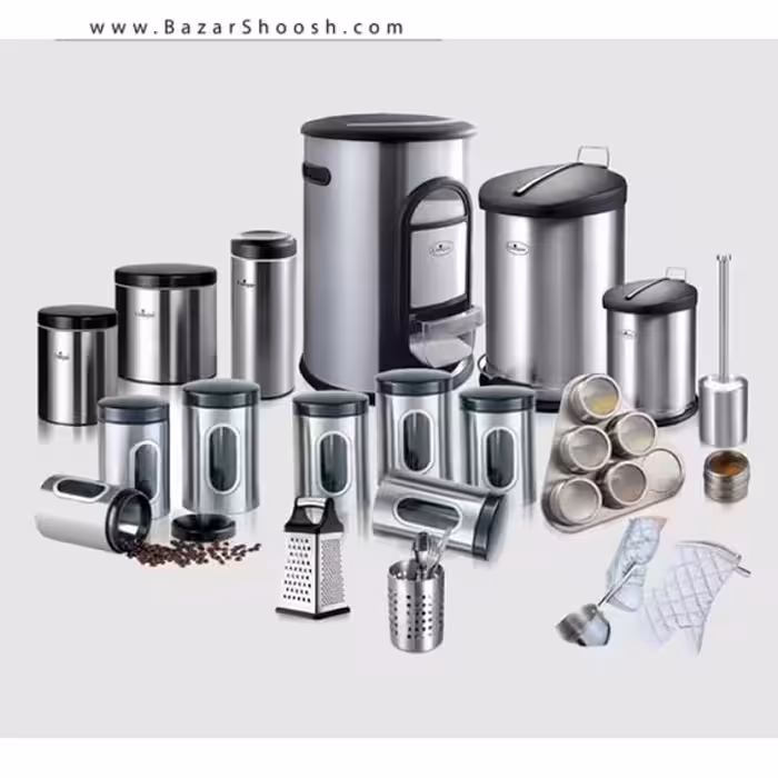 سرویس استیل آشپزخانه 23 پارچه یونیک کد UN-2400