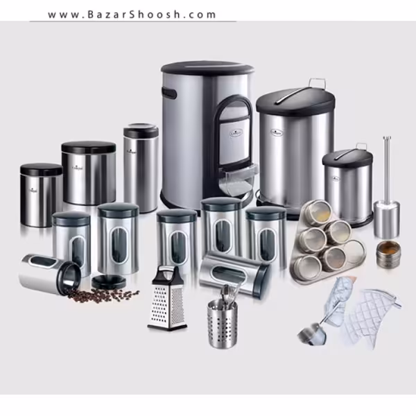 سرویس استیل آشپزخانه 23 پارچه یونیک کد UN-2400