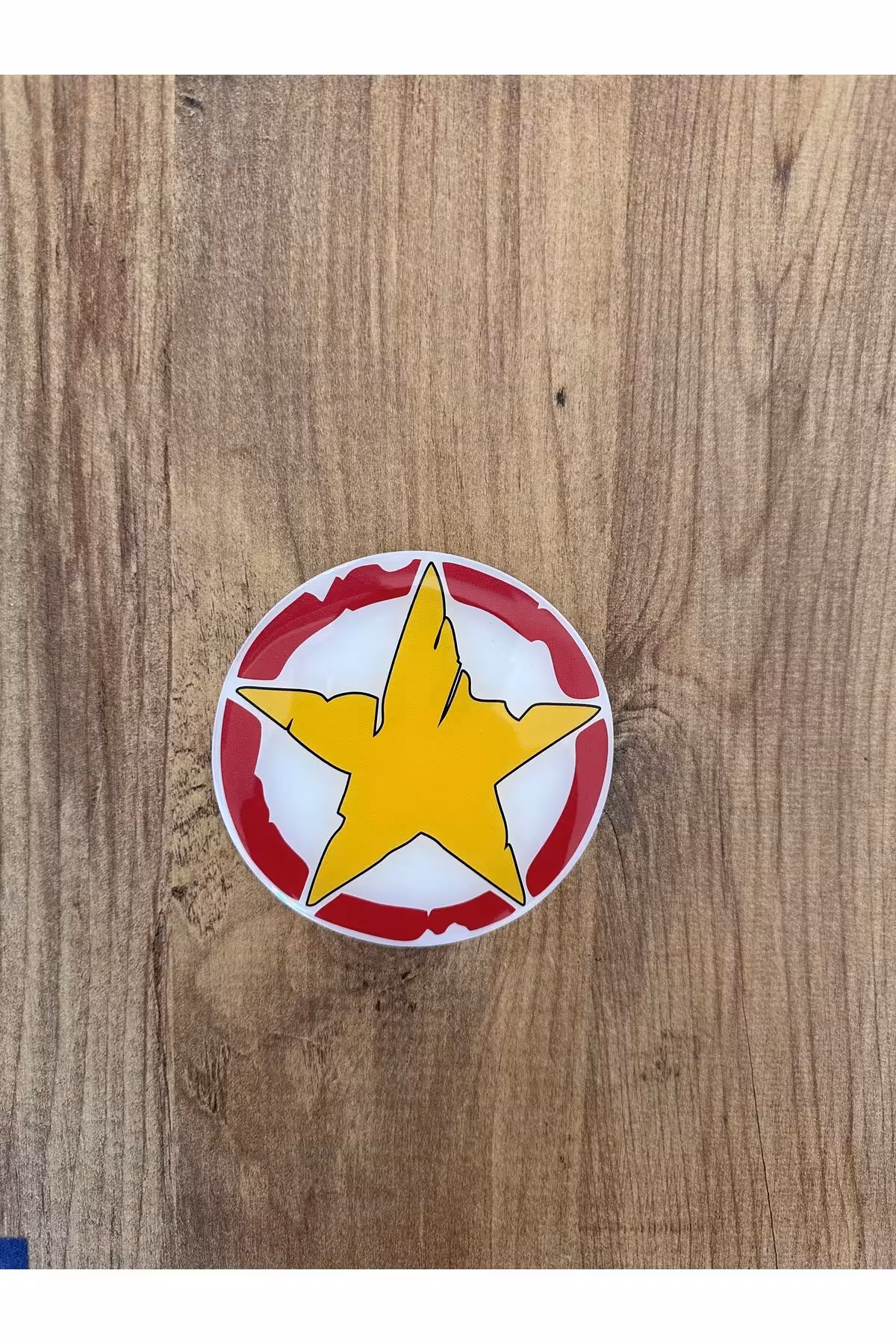 محصولات ضروری موتورسیکلت قرمز برچسب قطره زرد فن 9X9 سانتی متر قبل از SPERLIK HONDA YAMAHA VESPA BMW Phoenix