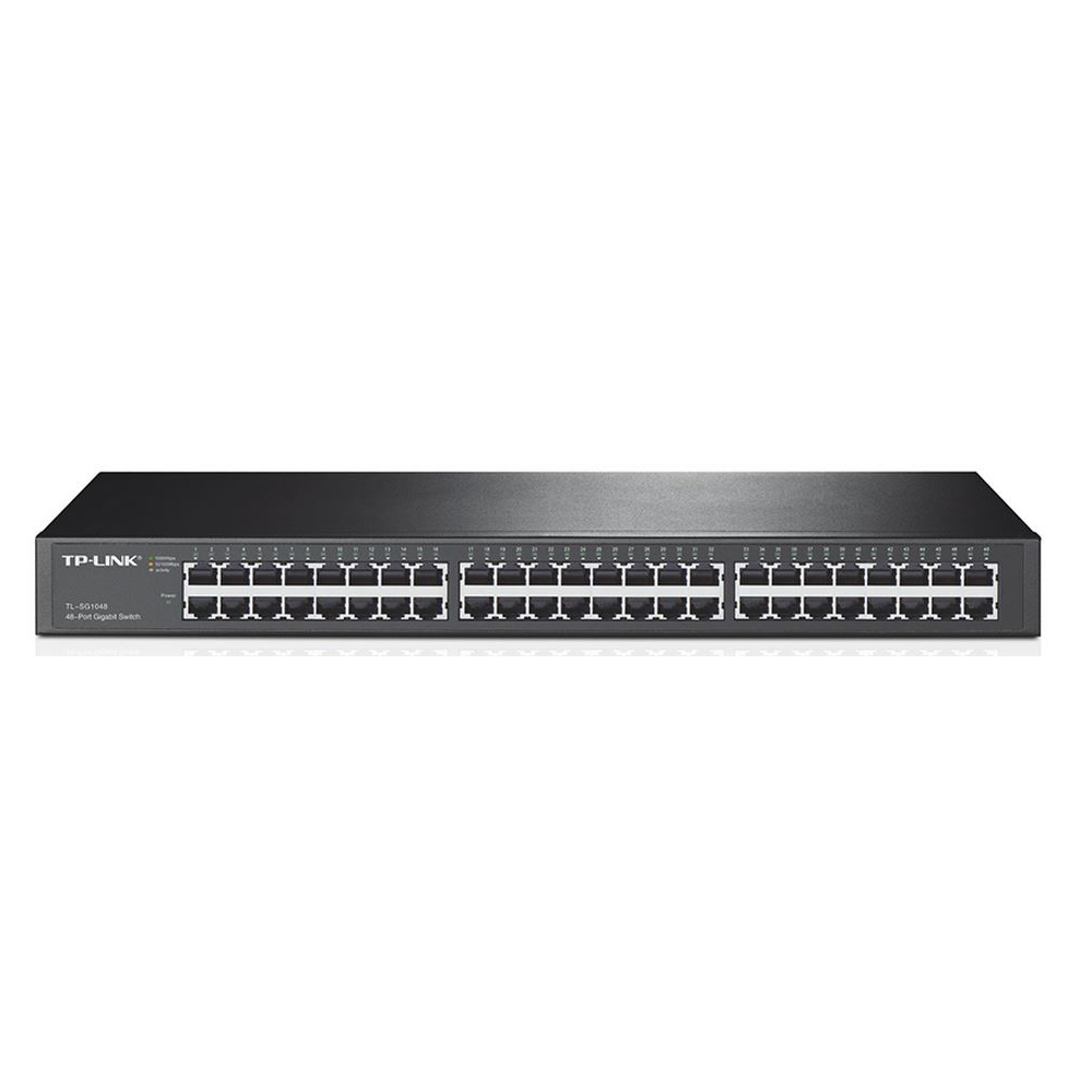 قیمت و خرید سوييچ 48 پورت گیگابيت و رکمونت تی پی لینک مدل TL-SG1048 | یاس ارتباط