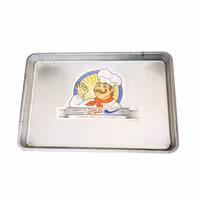 قالب و دیس کیک موج مدل مستطیل لبه بلند سایز 45 در 35