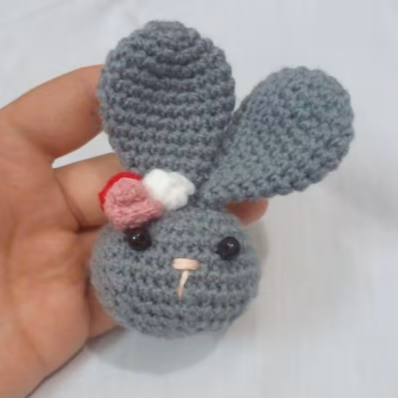 جاکلیدی مدل خرگوش با بافت عالی و نخ کیفیت و هم چنین قابل شست وشو