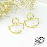 گوشواره ترک دست ساز زنانه کد 6057