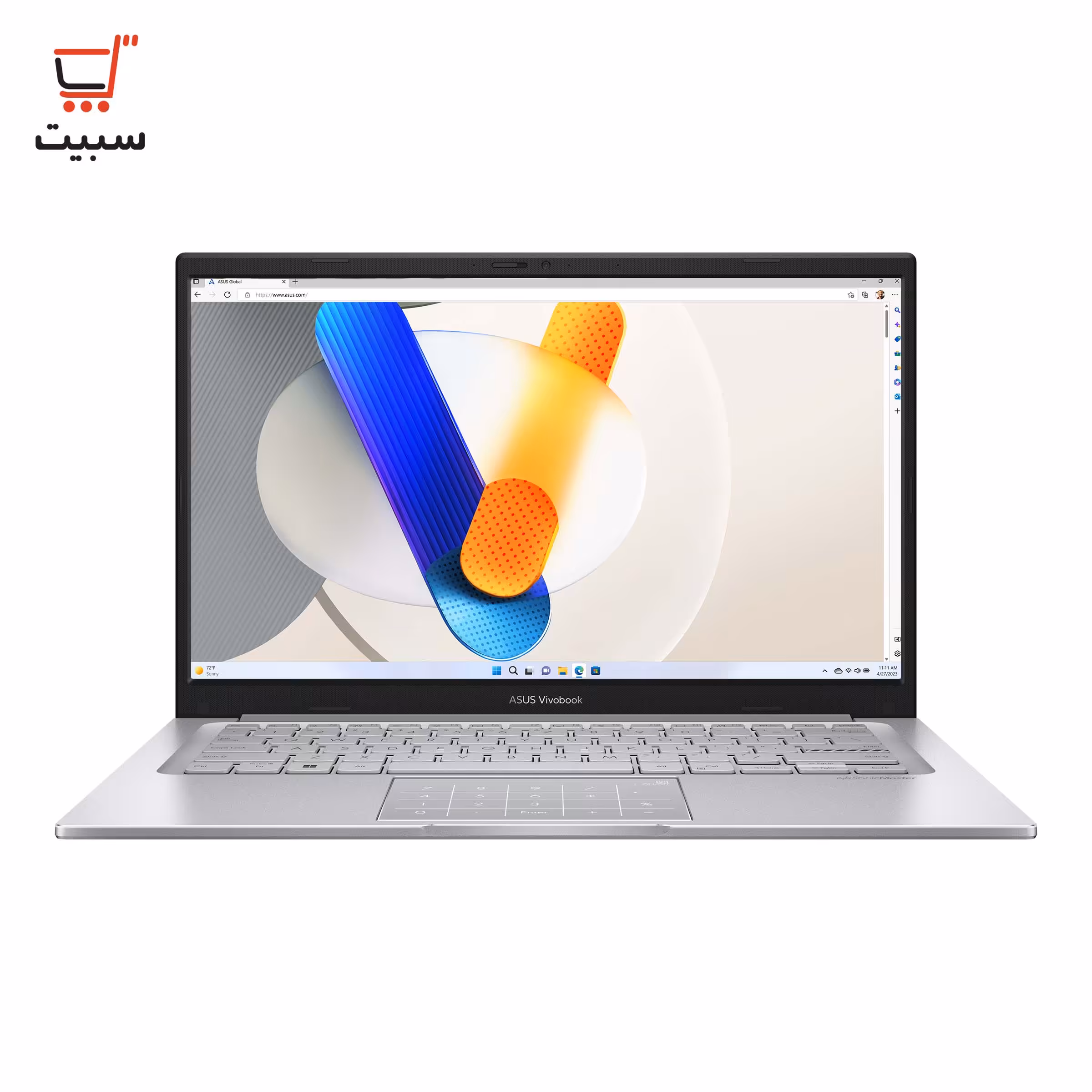 لپ تاپ 14 اینچی ایسوس مدل Vivobook X1404VA-FC