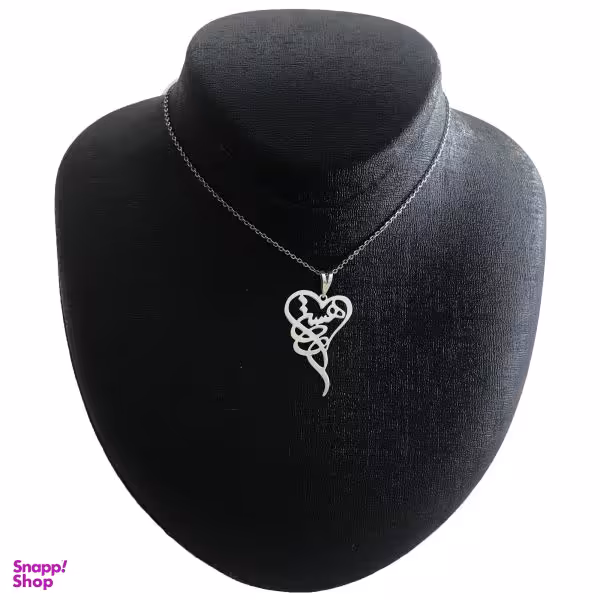 گردنبند نقره زنانه مدل هستی کد A-24