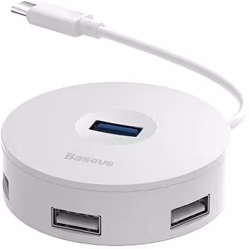 هاب 4 پورت TYPE-C باسئوس مدل CAHUB-G02