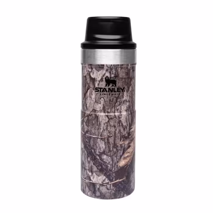 ماگ استنلی مدل Trigger Action Classic Mossy Oak 0.47L