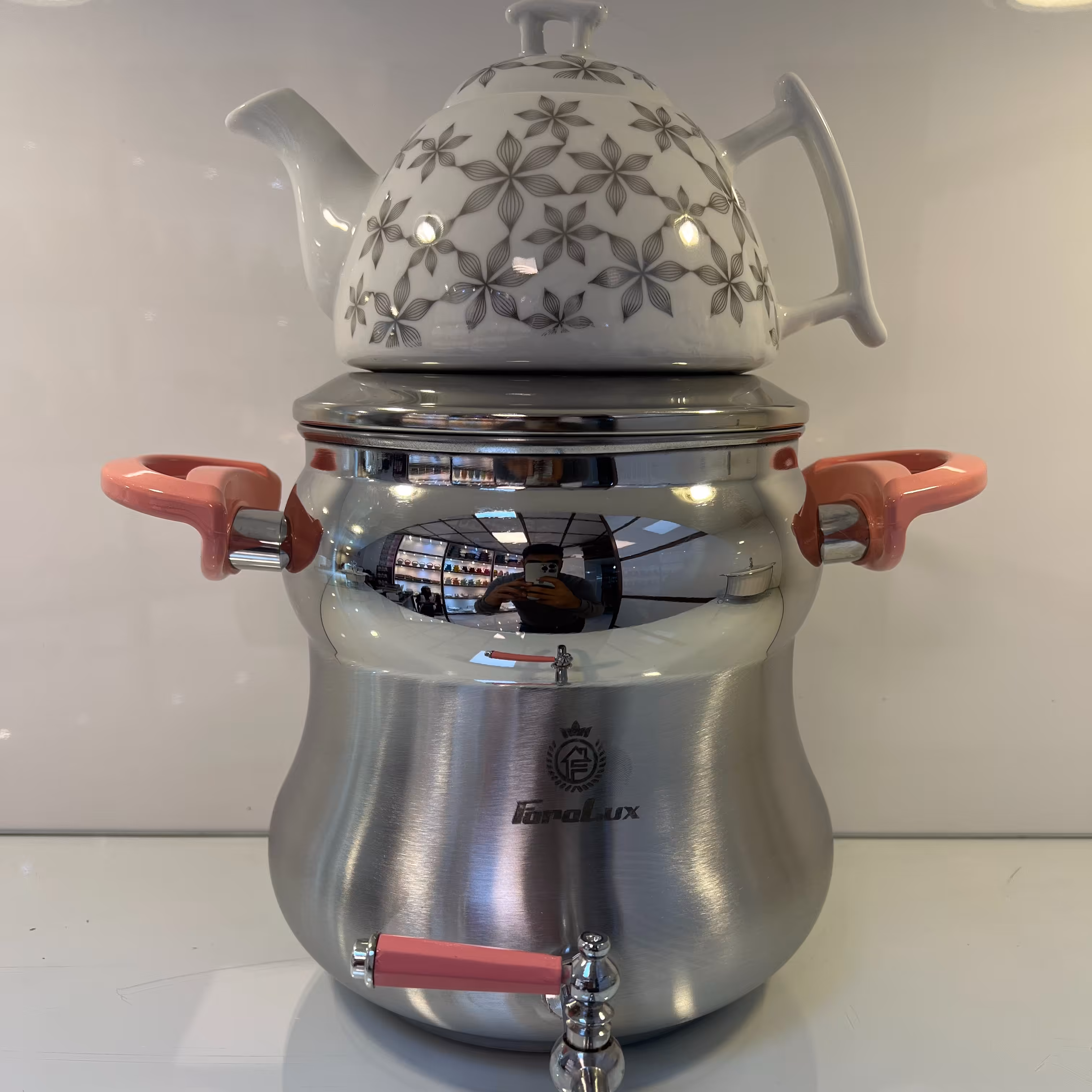 کتری قوری شیردار