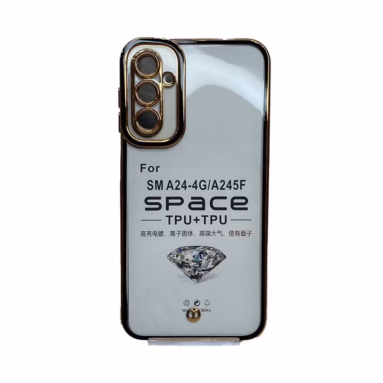 کاور مدل اسپیس محافظ لنزدار مناسب برای گوشی موبایل سامسونگ Samsung Galaxy A24