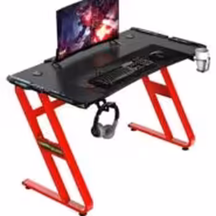 میز گیمینگ بلک ولف Black Wolf Gaming Desk BWGD-F1 Black
