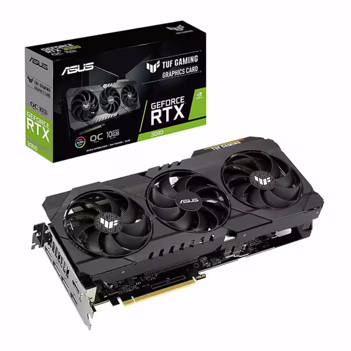 کارت گرافیک ایسوس TUF RTX3080 O10G GAMING