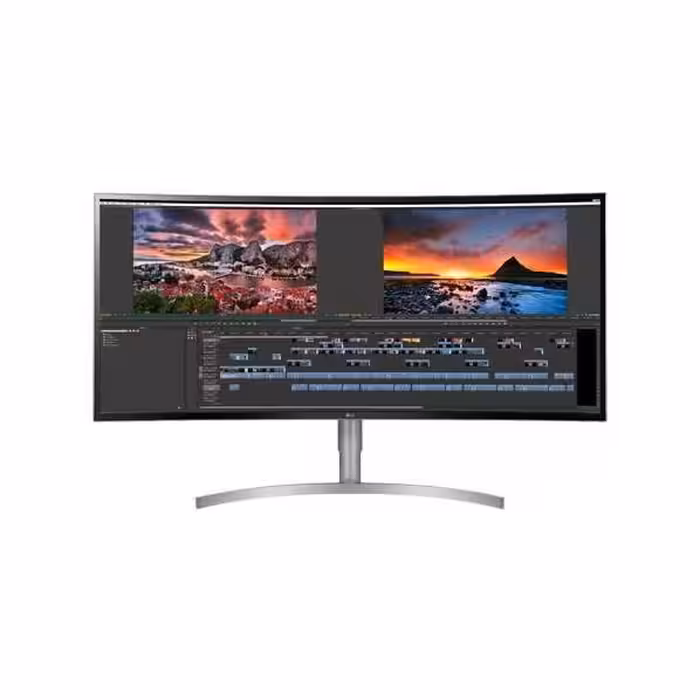 مانیتور خمیده ال جی 38WK95C-W سایز 38 اینچ