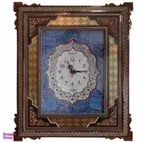 ساعت دیواری خاتم کاری مدل W035