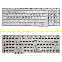 کیبرد لپ تاپ فوجیتسو Lifebook AH532 سفید-اینترکوچک بدون فریم