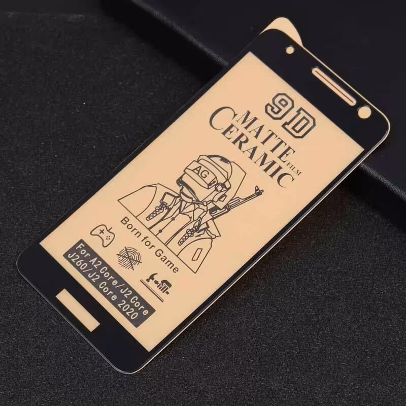 محافظ صفحه نمایش سرامیکی مات مناسب برای گوشی موبایل Samsung Galaxy J2 core