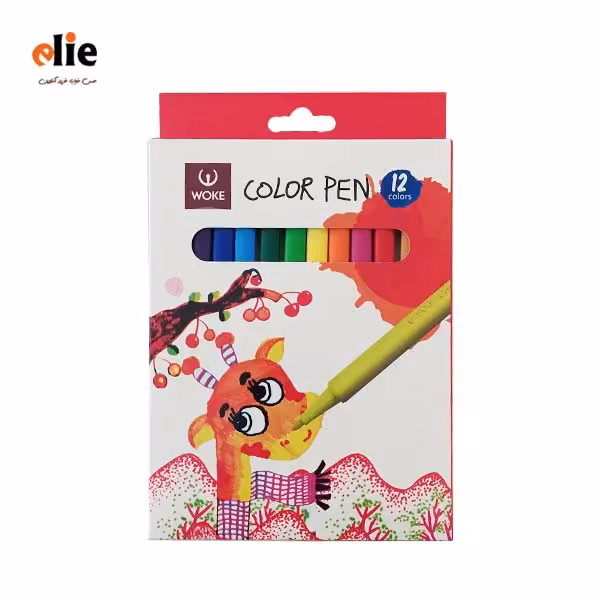 ماژیک 12 رنگ وک