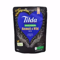 برنج باسماتی و برنج وحشی کامل نیمه آماده 250 گرم تیلدا - tilda