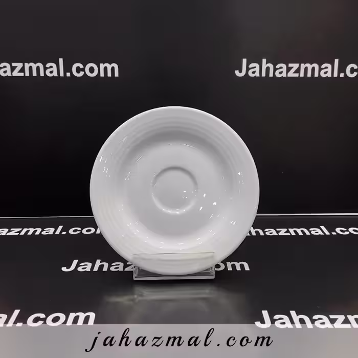 نعلبکی اسپرسو هتلی سفید چینی زرین