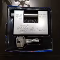 قفل کتابی ریچسون Richsoon اورجینال استیل و نیکل ضد اسید و ضد زنگ ضد برش