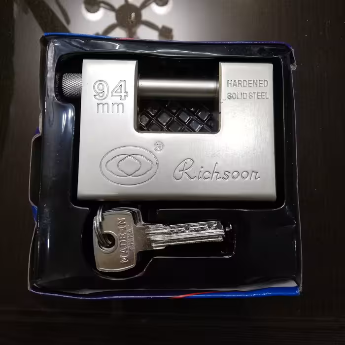 قفل کتابی ریچسون Richsoon اورجینال استیل و نیکل ضد اسید و ضد زنگ ضد برش