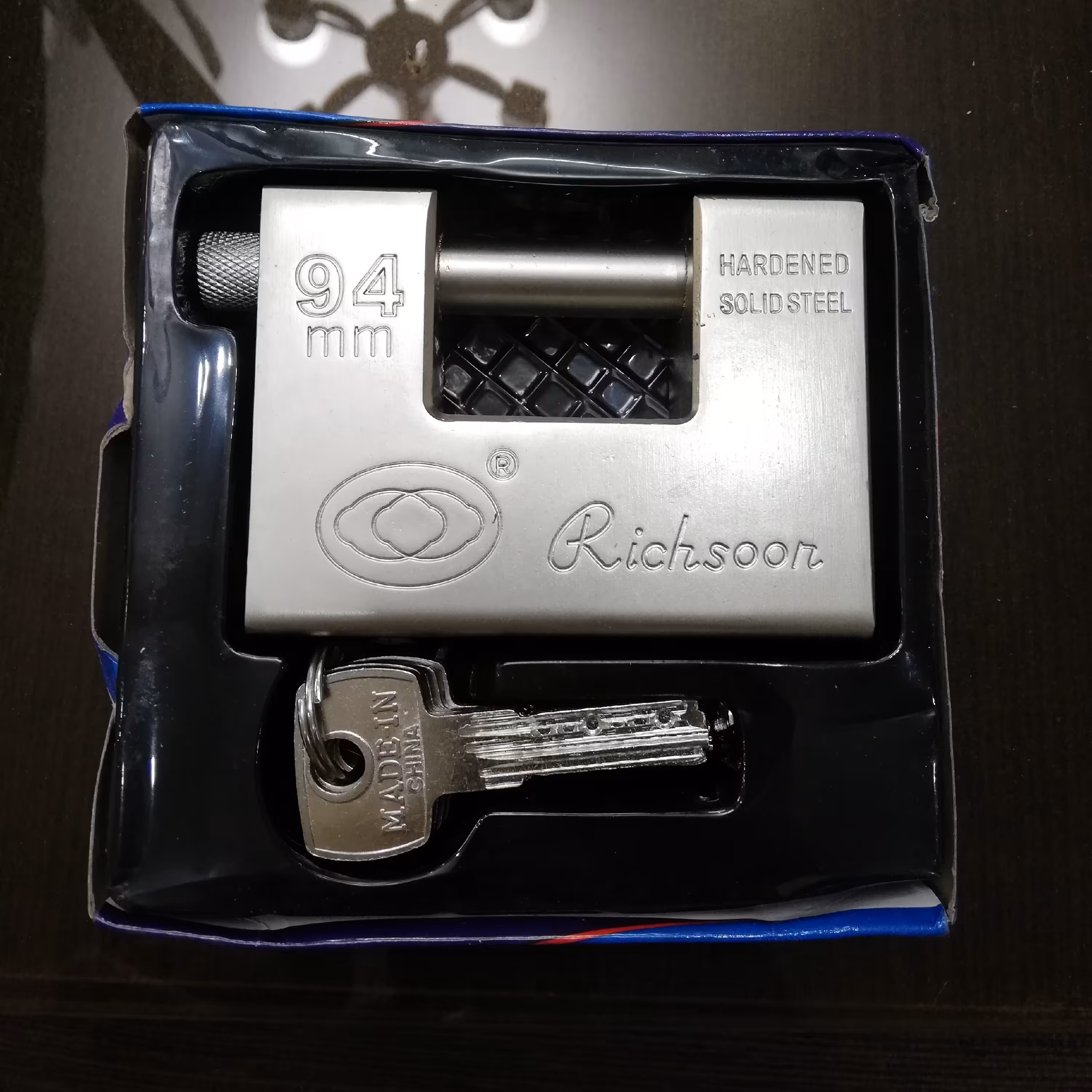 قفل کتابی ریچسون Richsoon اورجینال استیل و نیکل ضد اسید و ضد زنگ ضد برش