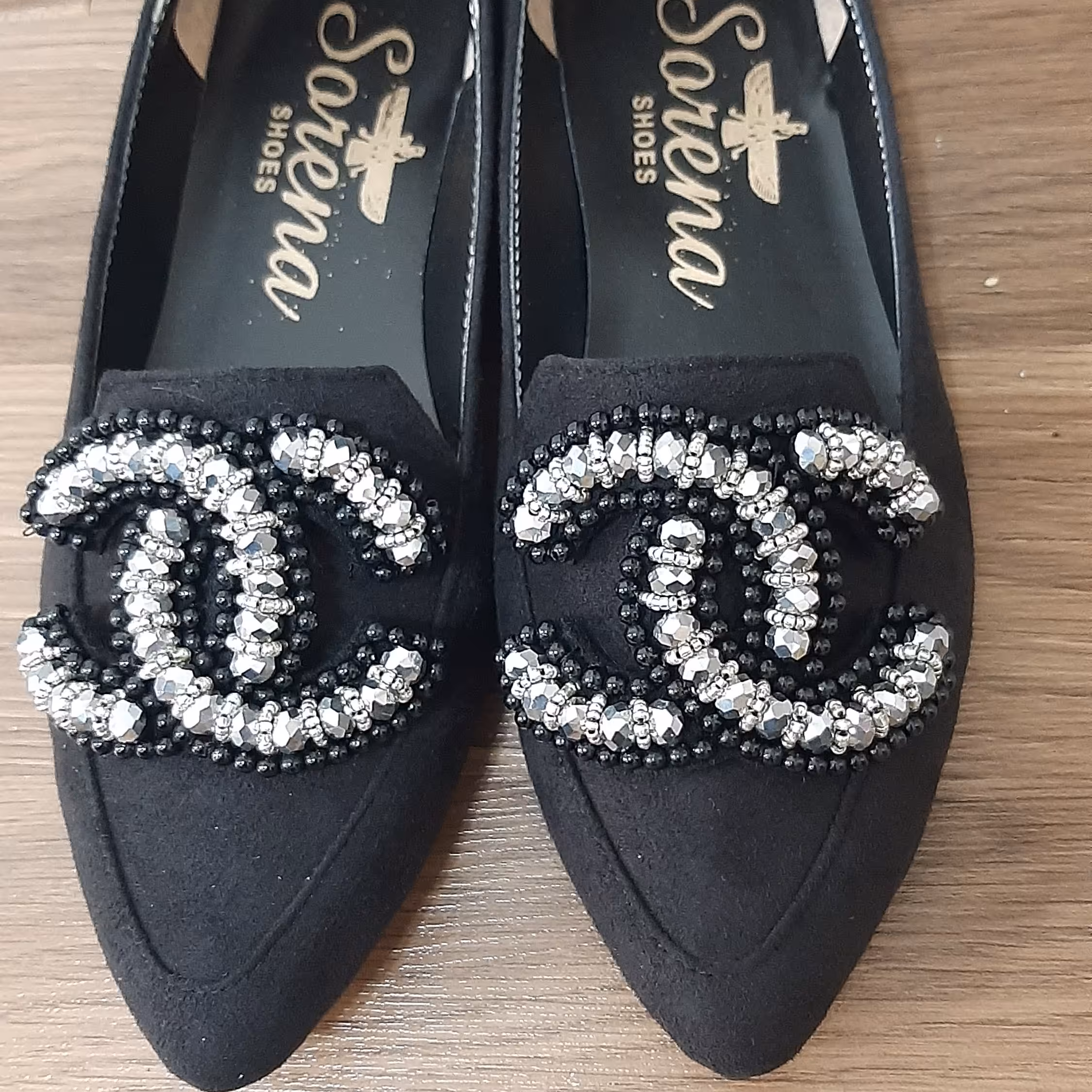 کفش جواهر دوزی کد 08