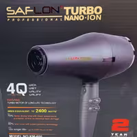 سشوار حرفه ای 2400 وات توربو SAFLON گارانتی دار - کد 600      