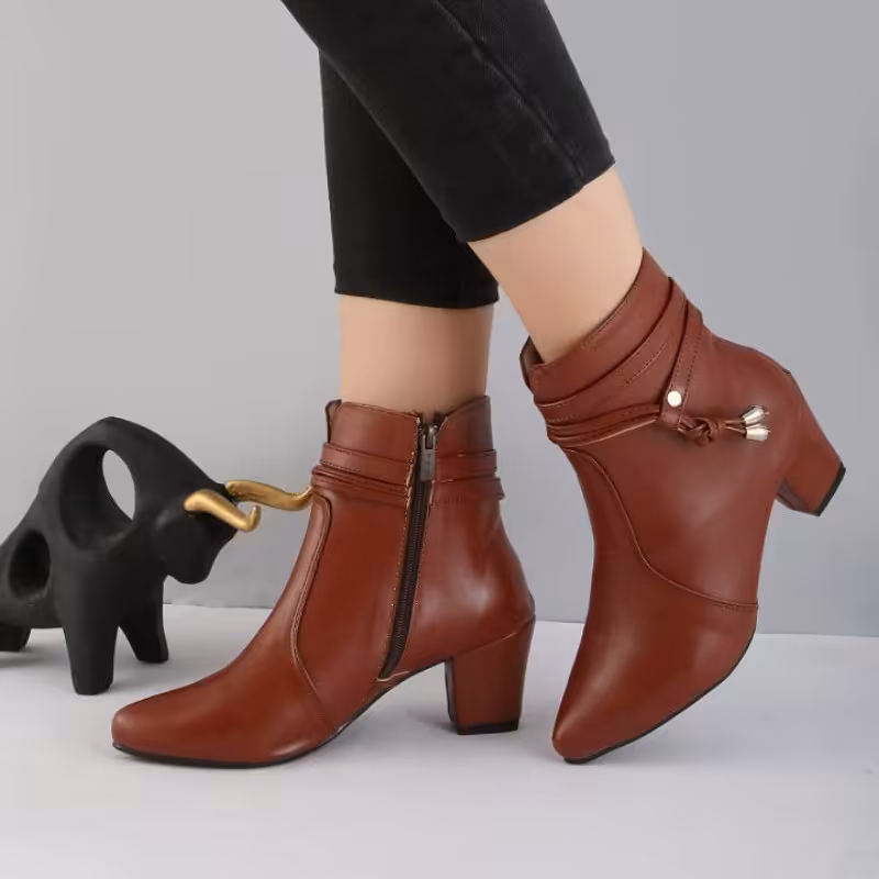 نیم بوت پاشنه داره جدیدمون کد آ