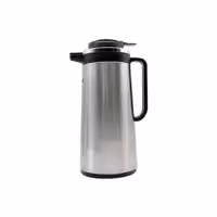 فلاسک یک لیتری کلورانس  با بدنه استیل 