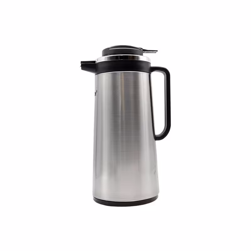 فلاسک یک لیتری کلورانس  با بدنه استیل 