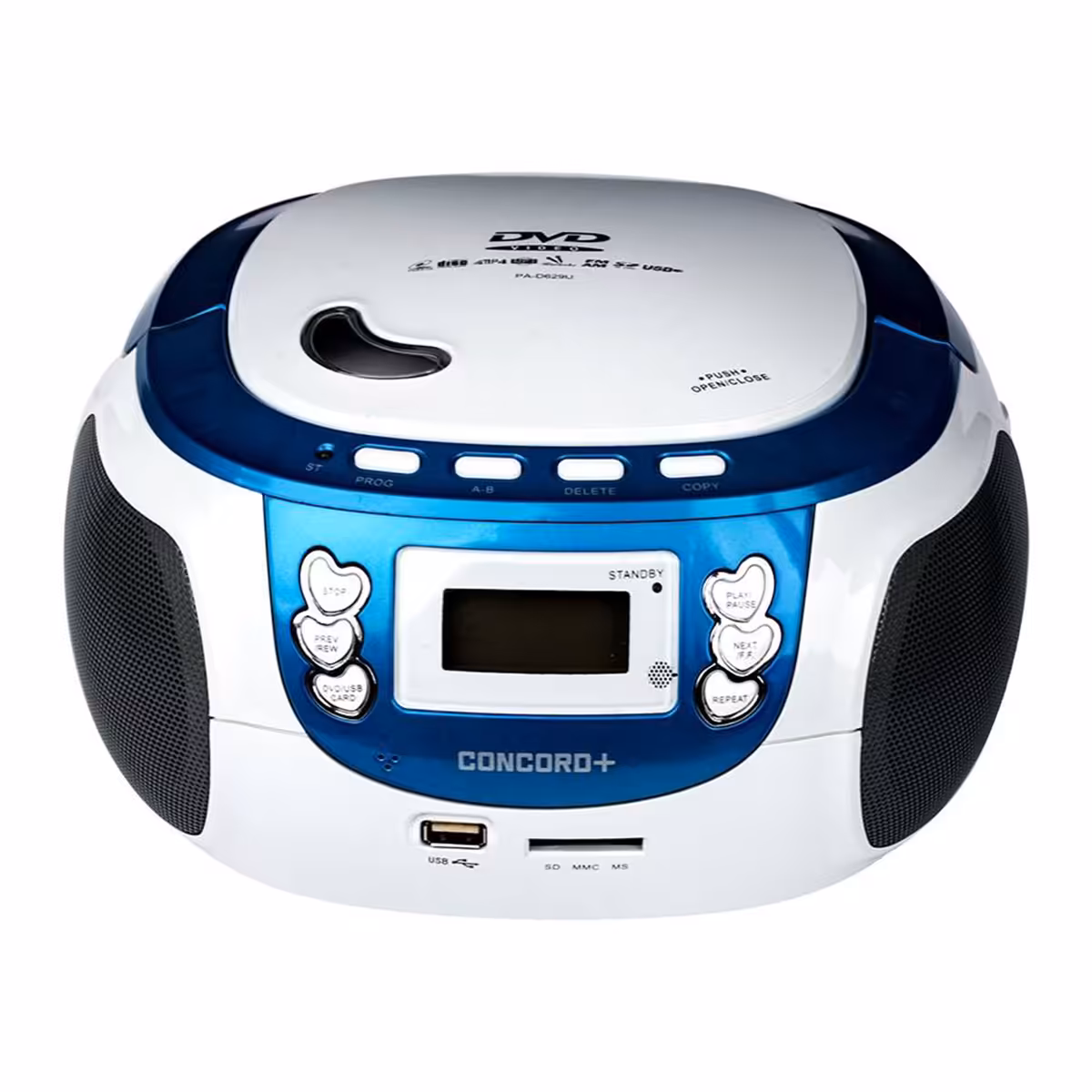 پخش کننده قابل حمل کنکورد پلاس مدل PA-D629U