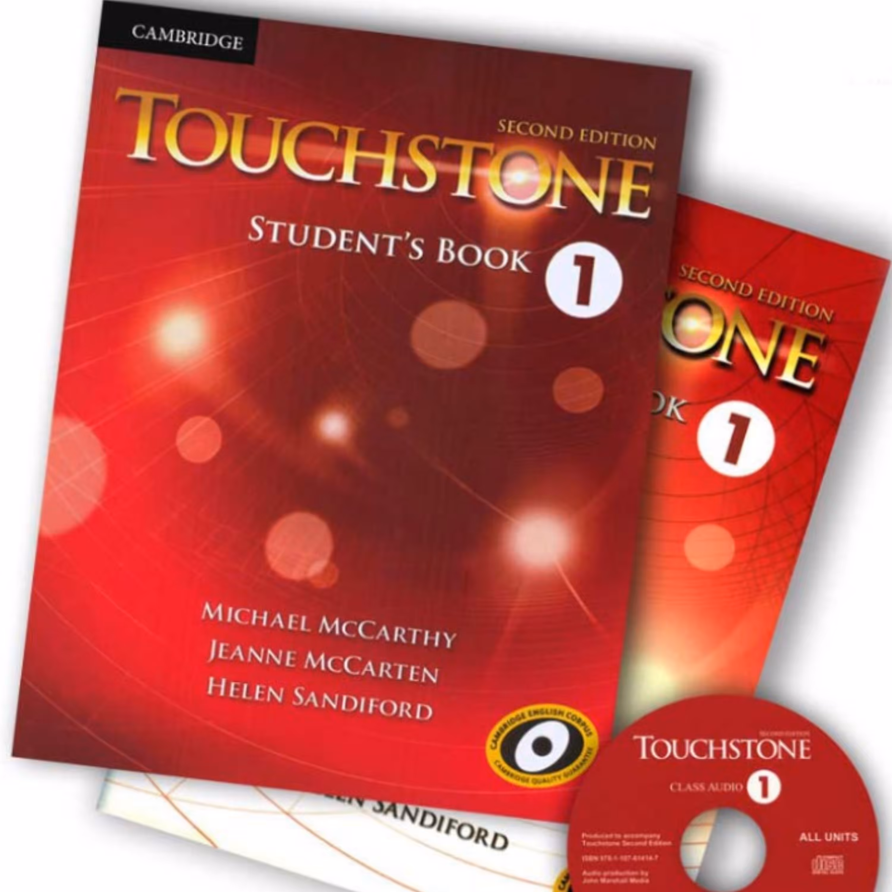 کتاب زبان تاچ استون 1 touchstone همراه با کتاب کار و سی دی