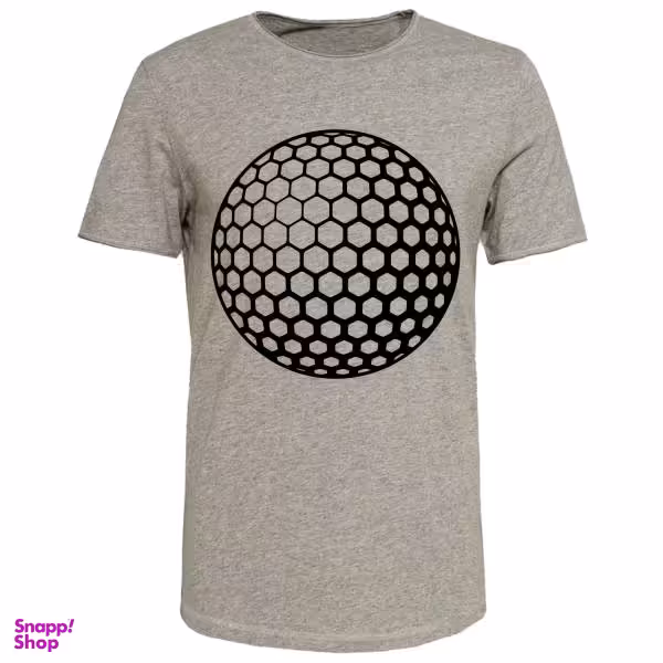 تی شرت آستین کوتاه مردانه مدل سنتی کد B233 رنگ طوسی