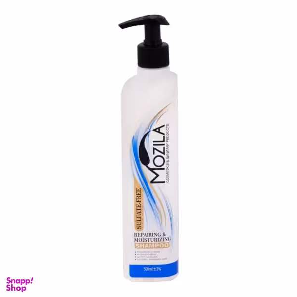 شامپو مو موزیلا (Mozila) مدل تقویت کننده و آبرسان حجم 500 میلی لیتر
