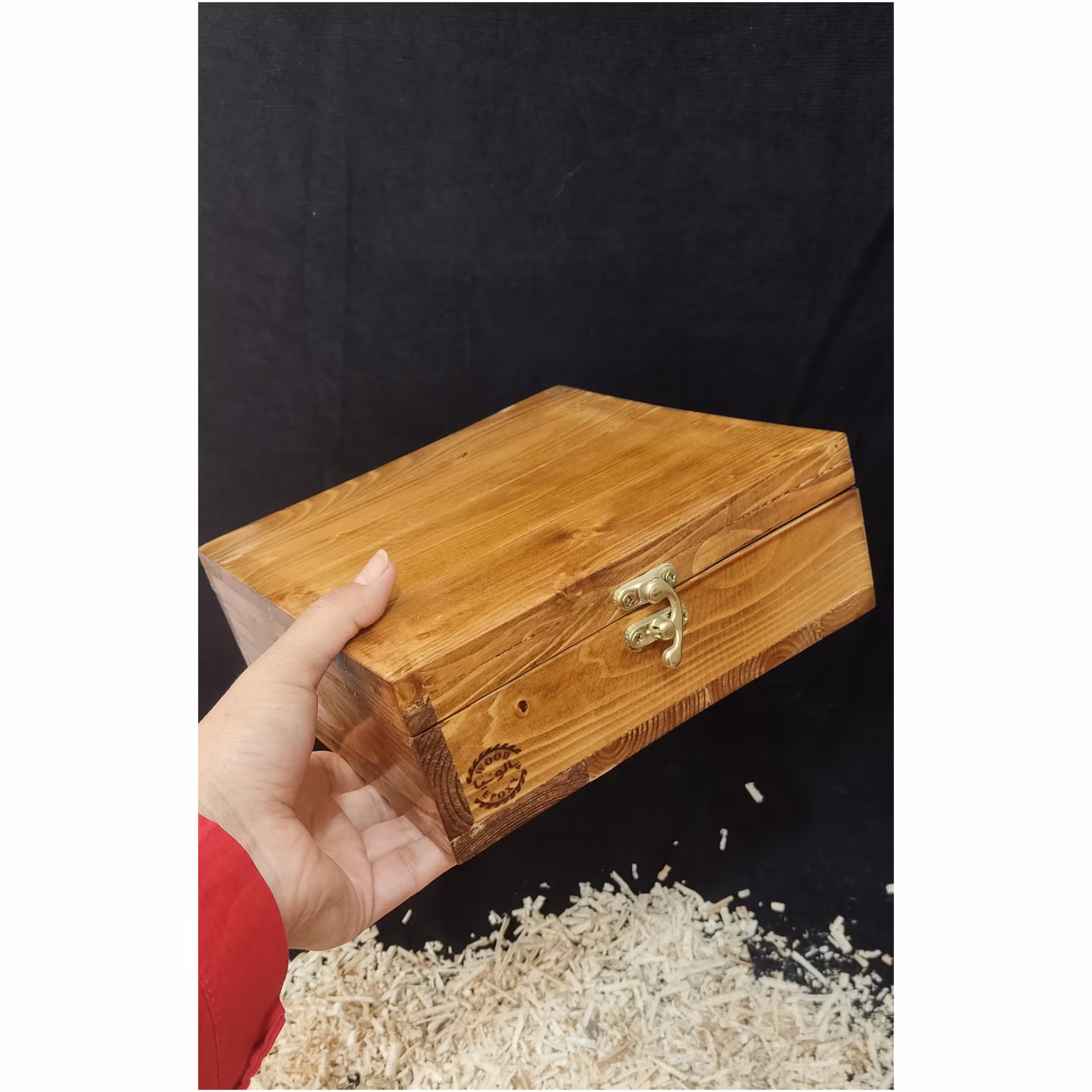 صندوقچه چوبی  باکس چوبی جعبه چوبی جعبه چوبی زیورآلات 