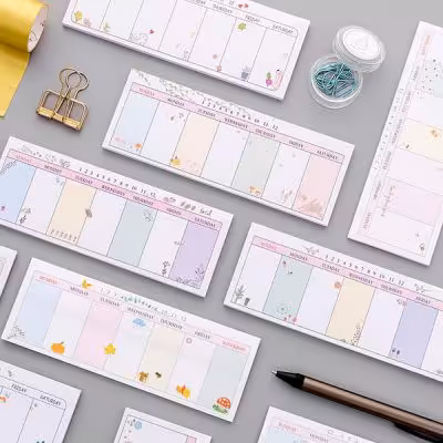 استیک نوت پلنری هفتگی