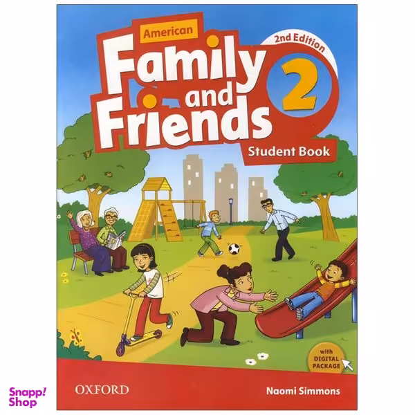 کتاب American Family and Friends 2 اثر Naomi Simmons انتشارات Oxford