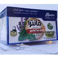 دمنوش کیسه ای مانترا  ( اسطوخودوس و پونه و نعناع و آویشن  )(14عددی)