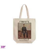 ساک خرید ترمه طراحان ایده مدل خودنگار با موهای کوتاه شده از فریدا کد art0147 - L