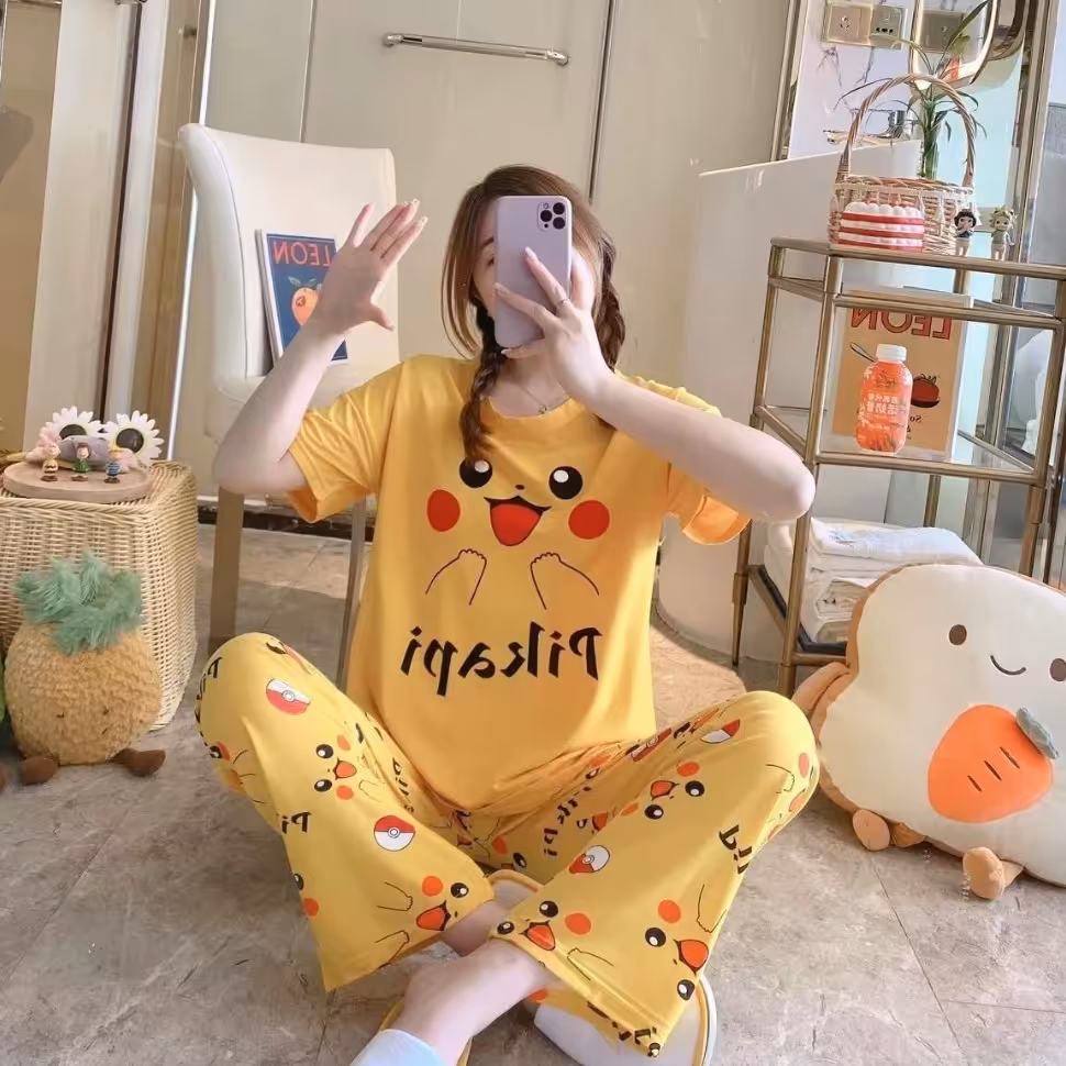 ست سه تیکه بلوز  و شلوار  وارداتی