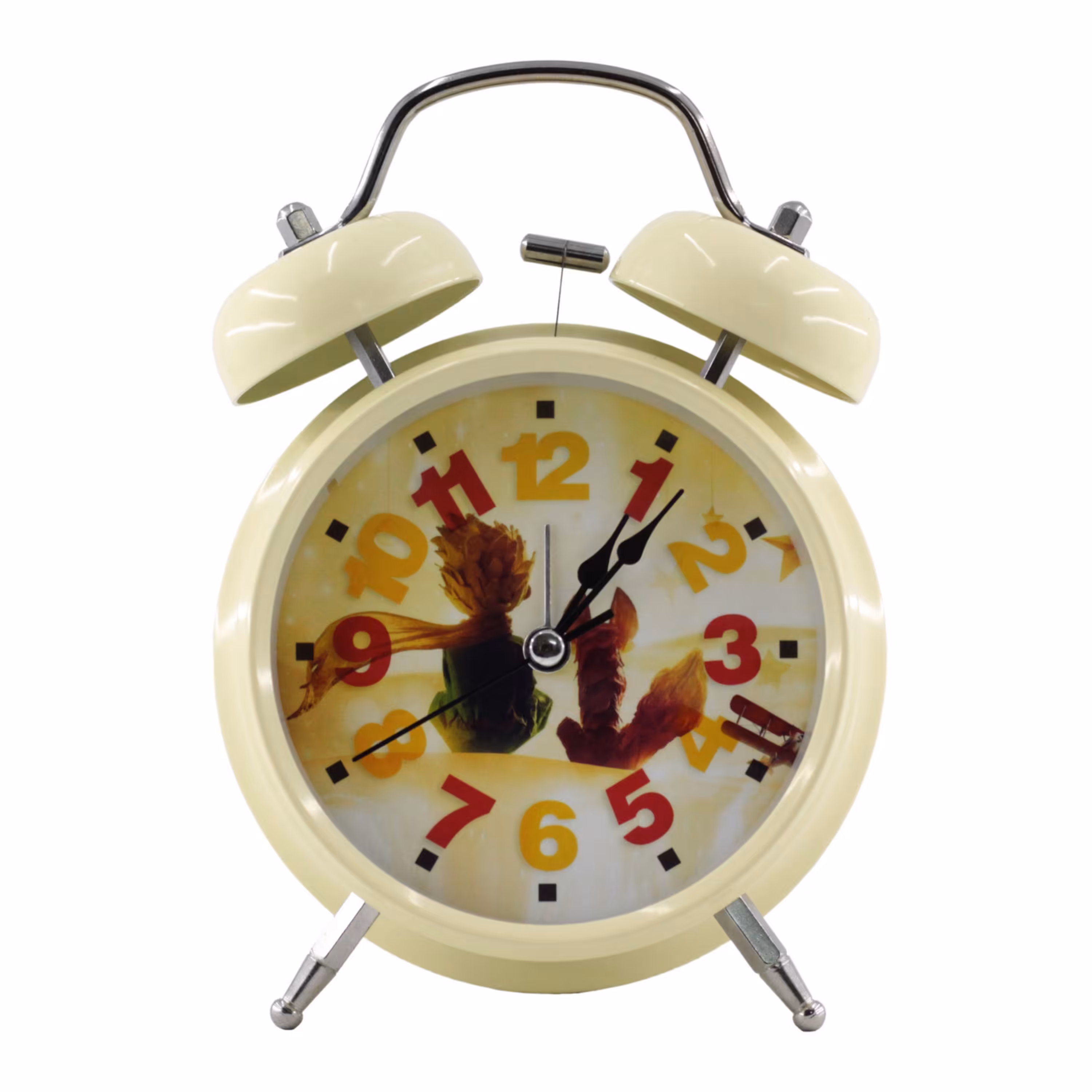 ساعت رومیزی زنگدار طرح کتاب شازده کوچولو