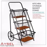 جاپیازی سه طبقه آیسل مدل کالسکه مشکی