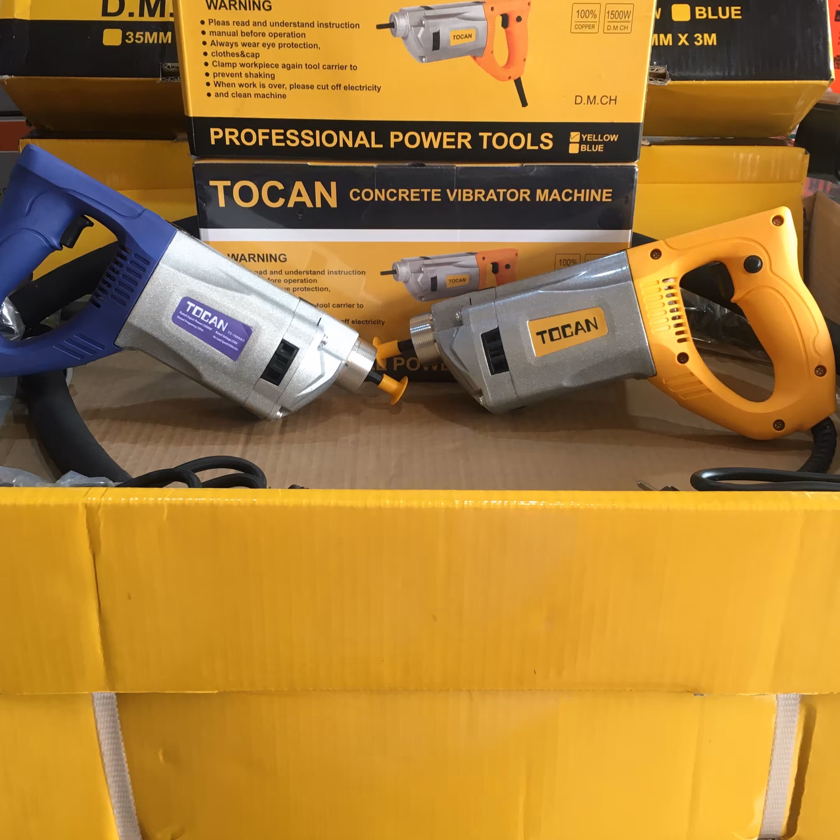 ویبراتور دریلی توسن 1500 وات  متراژ 3 متری 