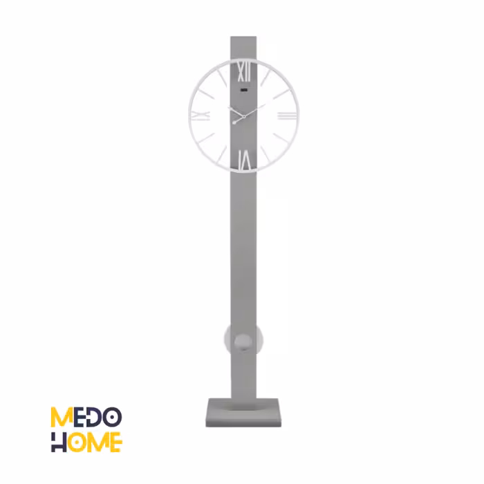 ساعت کنار سالنی LONGPORT کد WFC-14141 رنگ طوسی