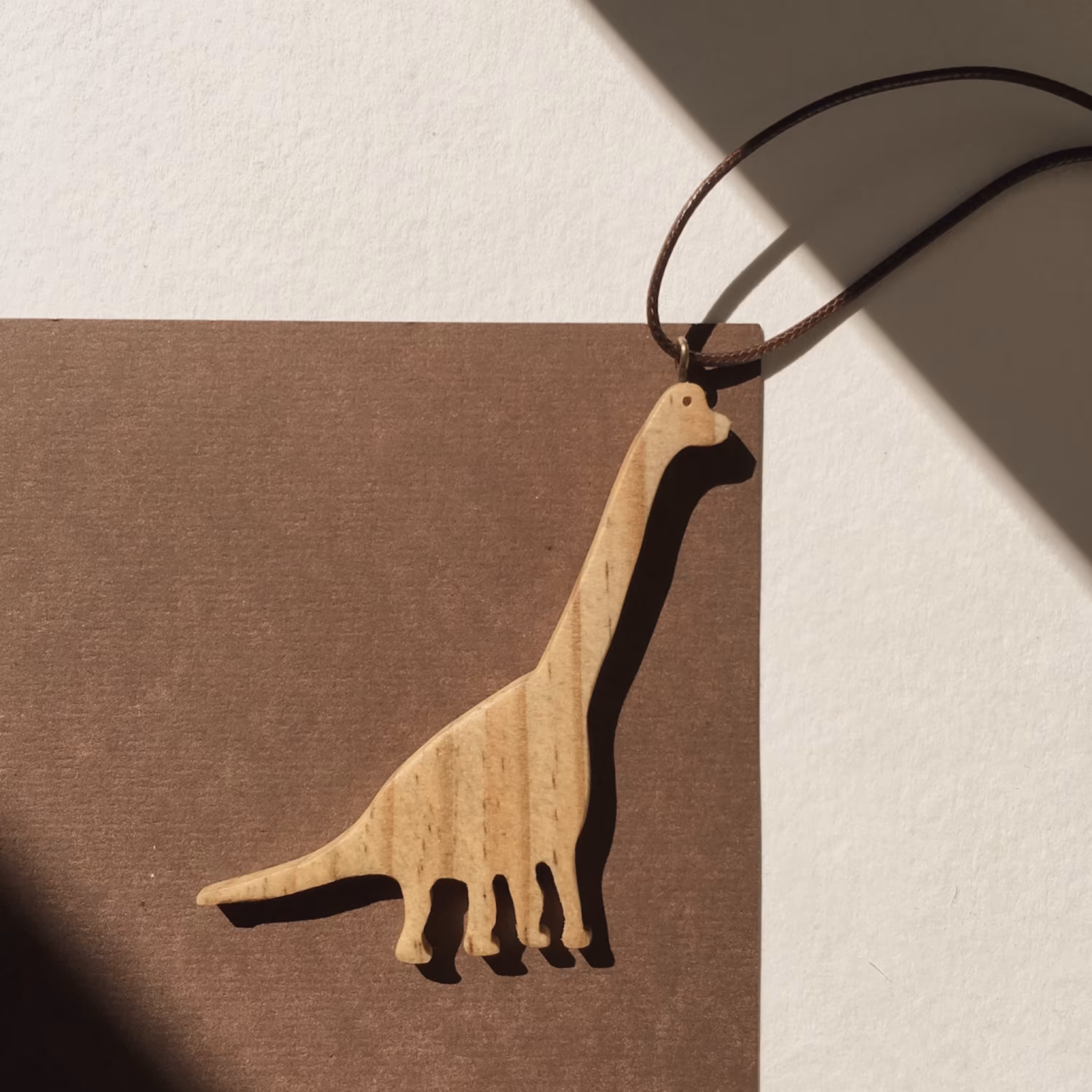 گردنبند چوبی زرافه زری بلنده