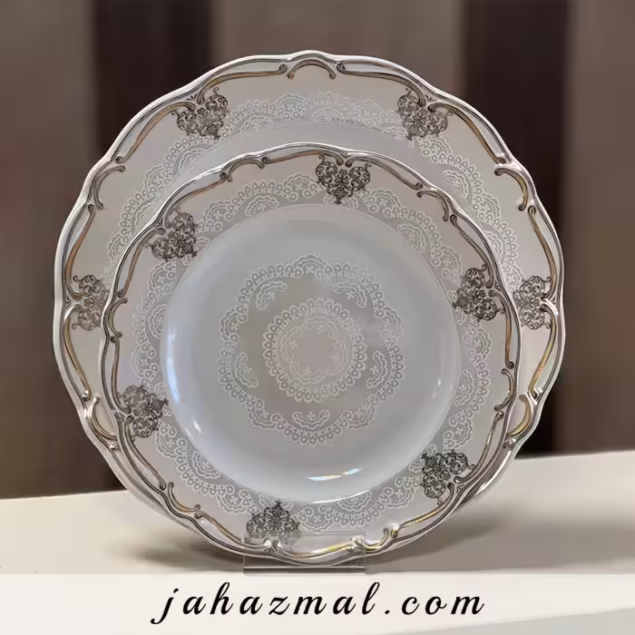 سرویس چینی پردیس طرح کارن 30 پارچه بن چاینا